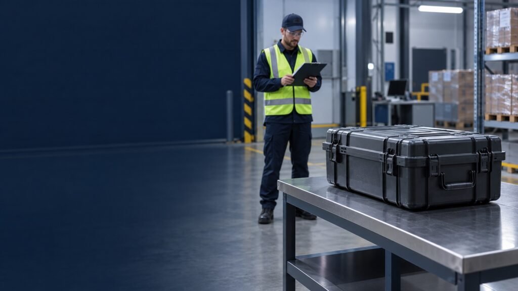 Special-condition lithium battery package and records under controlled transport review
